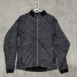 lululemon athletica Men's Black and Gray Lightweight Jacket